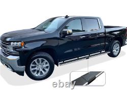 APS Wheel to Wheel Boards 5in Fit 19-25 Silverado Sierra Crew Cab 5.5ft Bed