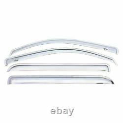 AVS Side Window Deflectors For Silverado & Sierra Crew Cab 2007-2014 684515