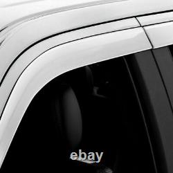 AVS White Window Vent Visor 894033-GAZ Fits 15-18 Silverado / Sierra 1500 Crew