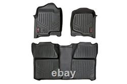 All Weather Floor Mats for Chevy Silverado & GMC Sierra 1500/2500HD Crew Cab