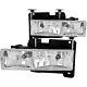 Anzo 111004 Headlight For 88-98 Gmc C1500 Left And Right