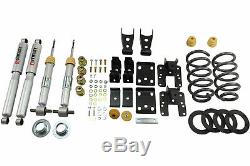 Belltech 07-13 Silverado Ext Cab/Crew 2/4 Drop withSP Shocks Lowering Kit 651SP