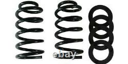 Belltech 1 to 2 Front Lowering Springs for 07-18 Silverado/Sierra Ext/Crew Cab