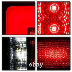 Black Full LED Tail Lights Brake Lamps For 2007-2013 Silverado 1500 2500 3500 HD