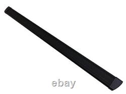 Black Running board Step Bar for 01-06 Chevrolet Silverado, GMC Sierra Crew Cab