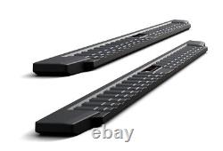 Black Step Nerf Bars Fit 19-23 Chevy Silverado GMC Sierra Crew Cab