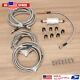 Braided Ss Fuel Line Quick Fix Kit For 99-03 Silverado Sierra Crew Cab Gas Flex