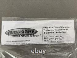 Bushwacker Rocker Covers 99-06 Silverado & Sierra 1500 Crew Cab