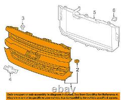 Chevy Silverado 1500 Crew Cab Chrome Grille 2016-2018 New Oem Gm 84056776
