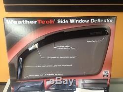 Chevy Silverado 2500hd Weathertech Rain Guards Crew Cab 2015-2019 Front & Rears