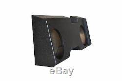 Chevy Silverado/ GMC Sierra Crew Cab 2014-2018 Dual 10 Subwoofer Enclosure