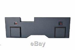 Chevy Silverado/ GMC Sierra Crew Cab 2014-2018 Dual 10 Subwoofer Enclosure