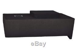 Chevy Silverado/ GMC Sierra Crew Cab Single 12 Subwoofer Enclosure Sub Box 2008