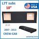 Chevy Silverado & Gmc Sierra Crew Cab 10 Sub Box Sub Woofer Enclosure