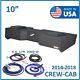 Chevy Silverado & Gmc Sierra Crew-cab 10 Sub Box Subwoofer Enclosure + Amp Kit