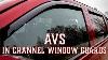 Chevy Silverado U0026 Gmc Sierra Avs In Channel Window Visors