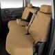 Covercraft Seatsaver Rear Tan Polycotton Seat Covers For Silverado Sierra Crew