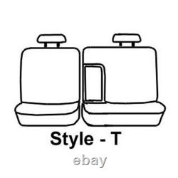 Covercraft SeatSaver Rear Tan Polycotton Seat Covers for Silverado Sierra Crew