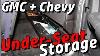 Crew Cab Storage For 2014 2018 Gmc Sierra And Chevy Silverado Trucks 1500 2500 3500