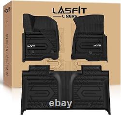 Custom Fit Floor Mats for 2019-2025 Chevy Silverado/GMC Sierra Crew Cab 3pcs