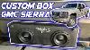 Custom Sub Box Build 05 Gmc Sierra Crew Cab With 2 Skar Vd 8 Subs