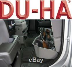 DU-HA 10303 Underseat Storage Gun Case Box 14-19 Chevy Silverado Crew Cab Brown