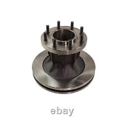 Disc Brake & Pad Kit For 1995-00 Chevy C3500 Front LH RH Semi-Metallic Pads