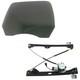 Door Glasses Rear Driver Left Side For Chevy Yukon Suburban Hand Gmc Xl 1500