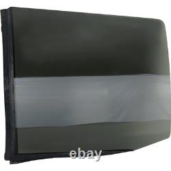 Door Glasses Set of 2 Rear Driver & Passenger Side for Chevy Suburban C2500 Pair