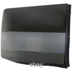 Door Glasses Set of 2 Rear Driver & Passenger Side for Chevy Suburban C2500 Pair