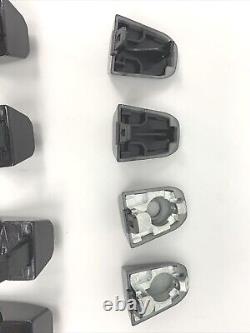 Door Handle Set For 2014-18 Silverado Sierra Crew Cab Iridium Metallic