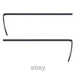 Door Rubber Weatherstrip Seal, Left and Right 2pc. For 00-07 Chevrolet/GMC 4-Doo