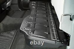 Du-Ha 10307 Under Seat Storage Lock Box Gun Case for Silverado Sierra Crew Cab