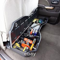 Du-Ha 10307 Under Seat Storage Lock Box Gun Case for Silverado Sierra Crew Cab