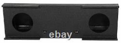 Dual 10 Subwoofer Sub Box For 2007-2013 Chevy Silverado/GMC Sierra Crew Cab