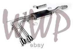 Dual Pre-Axle Exhaust System 14-19 Silverado/Sierra 4.3L/5.3L Double/Crew Cab