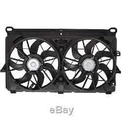 Dual Radiator Cooling Fan Assembly for Chevy GMC Cadillac Pickup Truck SUV