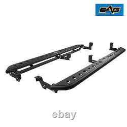 EAG Running Boards Side Step Nerf Bars Fit 99-06 Silverado / Sierra Crew Cab