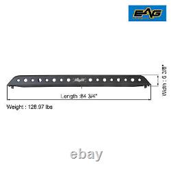 EAG Running Boards Side Step Nerf Bars Fit 99-06 Silverado / Sierra Crew Cab