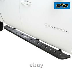 EAG Running Boards Side Step Nerf Bars Fit 99-06 Silverado / Sierra Crew Cab
