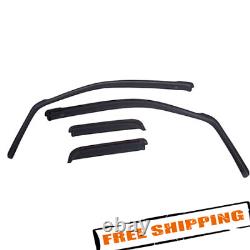 EGR 571721 In-Channel Window Visors for 2001-2007 Silverado & Sierra Crew Cab