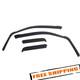 Egr 571721 In-channel Window Visors For 2001-2007 Silverado & Sierra Crew Cab
