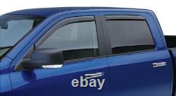 EGR 571721 In-Channel Window Visors for 2001-2007 Silverado & Sierra Crew Cab