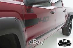 EGR Truck Rocker Door Guard Moulding Bolt On Look 2009-2018 Dodge Ram Crew