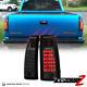 Exclusive 88-98 Chevy Gmc C/k Pickup Dark Smoke Led Rear Tail Lights Assembly