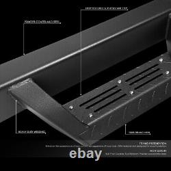 Fit 07-19 Chevy Silverado/GMC Sierra Crew Cab Rock Rail Nerf Bar Side Step Board