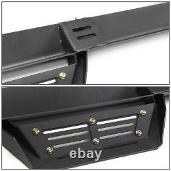 Fit 07-19 Chevy Silverado/GMC Sierra Crew Cab Rock Rail Nerf Bar Side Step Board