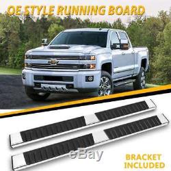 Fit 2007-2018 Silverado/sierra Crew Cab 6 Nerf Bar Side Step Running Board Oem