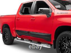 Fits 19-24 Silverado Sierra 1500 Crew Cab Air Design Door Rocker Guards GM39D10