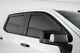 Fits 19-24 Silverado Sierra Crew Cab Gts Smoke Side Window Deflectors 4pc 85541